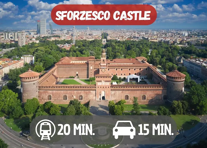 Appartement 5' From Station, Elegance And Class Milaan